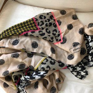 Codello Never Worn Multi Print Scarf